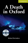 A DEATH IN OXFORD STARTER/BEGINNER BOOK WITH AUDIO CD PACK