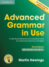ADVANCED GRAMMAR IN USE BOOK WITH ANSWERS AND CD-ROM: A SELF-STUDY REFERENCE AND