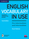ENGLISH VOCABULARY IN USE PRE-INTERMEDIATE AND INTERMEDIATE BOOK WITH ANSWERS AN