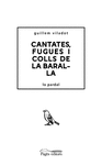 CANTATES, FUGUES I COLLS DE LA BARALLA