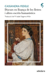 DISCURS EN LLOANA DE LES LLETRES I ALTRES ESCRITS HUMANSTICS