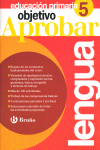 OBJETIVO APROBAR 5 LENGUA PRIMARIA