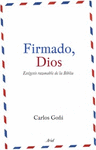 FIRMADO, DIOS