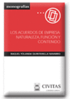 LOS ACUERDOS DE EMPRESA: NATURALEZA, FUNCI�N Y CONTENIDO