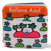 LIBRO DE BA�O. BALLENA AZUL