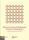 SELECTA DE SONETS DE SHAKESPEARE. LRIQUES DE SHAKESPEARE