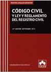 CODIGO CIVIL Y LEY Y REGLAMENTO DEL REGISTRO CIVIL