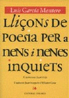 LLI�ONS DE POESIA PER A NENS I NENES INQUIETS.