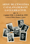 ARXIU DE L'ESGL�SIA CATALANA DURANT LA GUERRA CIVIL, III-2