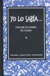YO LO SABIA