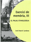 EXERCICI DE MEMORIA III EL PALAU D'ANGLESOLA