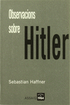 OBSERVACIONS SOBRE HITLER