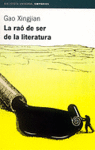 RAO DE SER DE LA LITERATURA