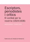 ESCRIPTORS, PERIODISTES I CRITICS