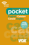 DICCIONARI POCKET ENGLISH-CATALAN / CATAL-ANGLS