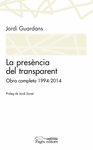 LA PRESNCIA DEL TRANSPARENT