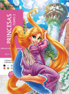 DIBUJOS PARA COLOREAR, �QU� MISTERIO!  PRINCESAS TOMO 2